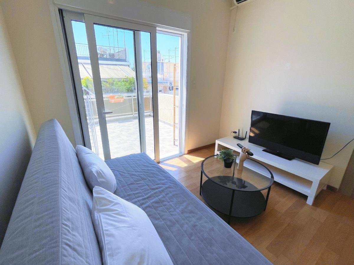 Wsd Luxury Stylish 1Bd Apt With City View Balcony Athènes Extérieur photo