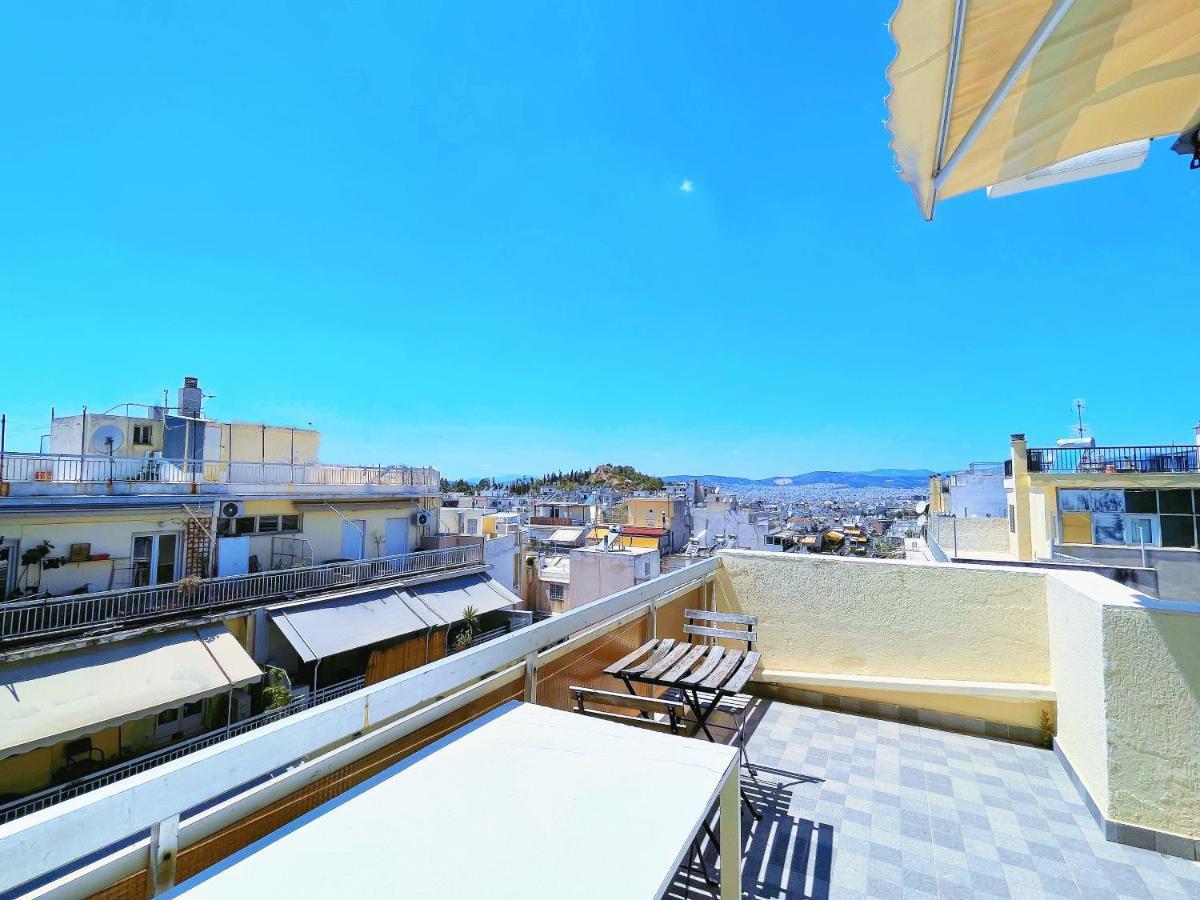 Wsd Luxury Stylish 1Bd Apt With City View Balcony Athènes Extérieur photo
