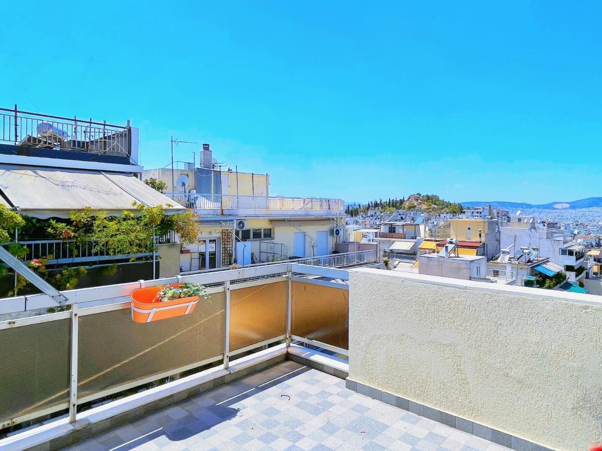 Wsd Luxury Stylish 1Bd Apt With City View Balcony Athènes Extérieur photo